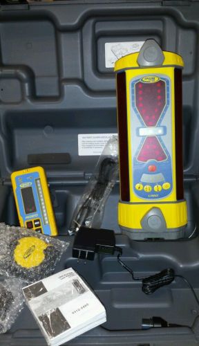 Spectra precision lr60w receiver w/ rd20 bluetooth remote display laser trimble for sale