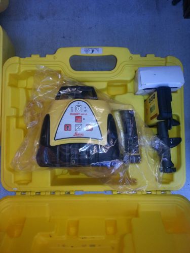 Leica Rugby 100LR Level Self Leveling Laser Package. W/ rod eye PLUS