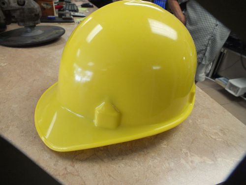-protective construction hard hat -yellow / with suspension 12 total hard hats for sale
