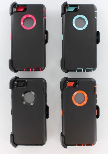 New defender phone case cover water resistant w/holster clip for iphone 6 for sale