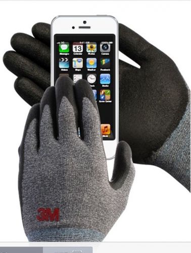 3M Super Grip 200 Glove Nitrile Coated Work Garden 2Pair Gloves Safty Worker