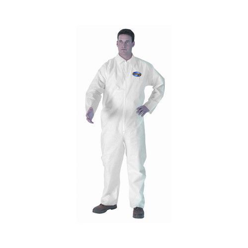 Kleenguard A20 Fabric 2X-Large Coveralls Micro force Barrier SMS in White