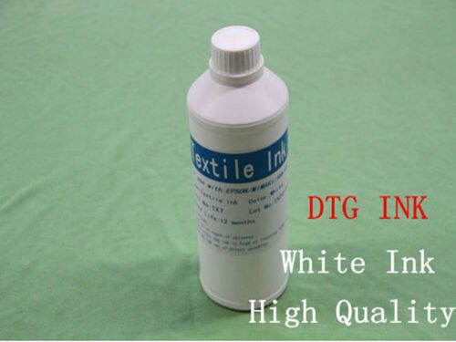 1000mlwhite ink dtg textile ink direct to garment printers with high quality for sale