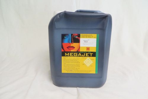 Megajet Fresco Black Industrial Digital Ink 601-954 5 Liters