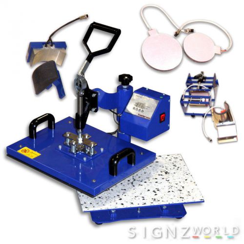 5,6,7,8 in 1 swing heat press 29 x 38 mug cap plate sublimation transfer 5in1-3 for sale