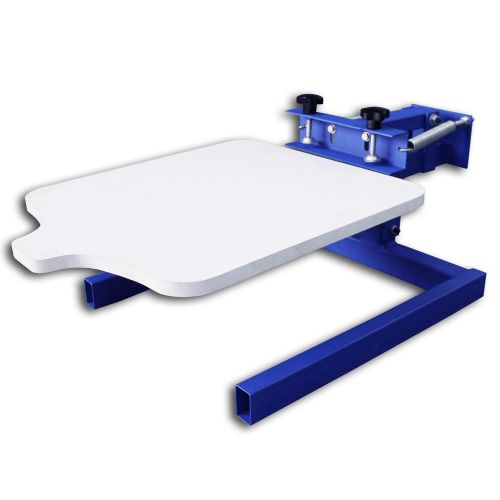 New 1 color t-shirt screenprint screen printing machine pallet adjustable 006040 for sale