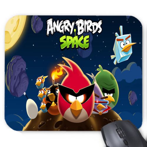 New Design Angry Birds Space Logo Band Mouse Pad Mousepad Mats Hot Gaming Game