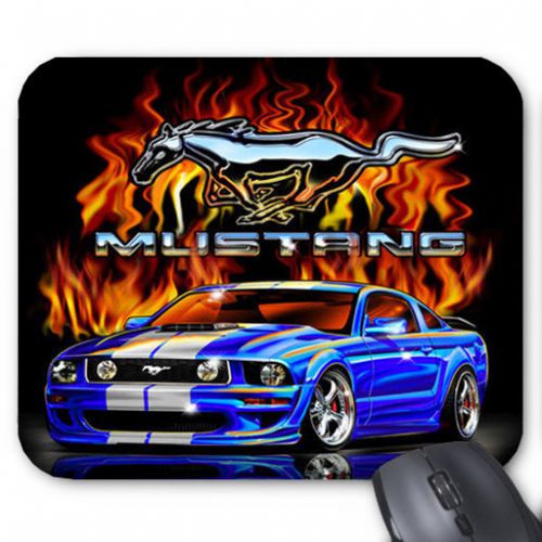 New Fire Ford Mustang Logo Mousepad Mouse Pad Mats Gaming Game