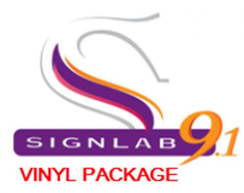 Signlab vinyl , v9 software  by cadlink for vinyl cutters **best offer for sale