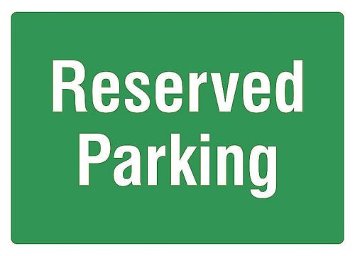 Reserved Parking Lot Sign Private Spot Drive Way Signs Business Apartment s165