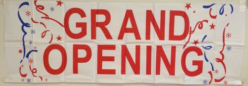 Durable New Vinyl Grand Opening Banner Sign (6.5 &#039;x 2&#039; FEET) 14oz In / Outdoor