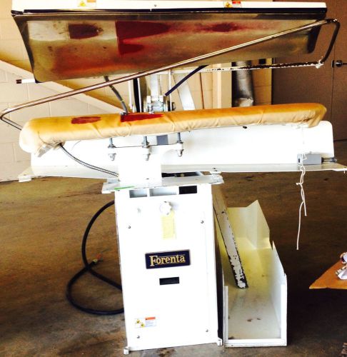 Used forenta model a 51 vle dry cleaning press ex condition retail:$10.495.00 for sale
