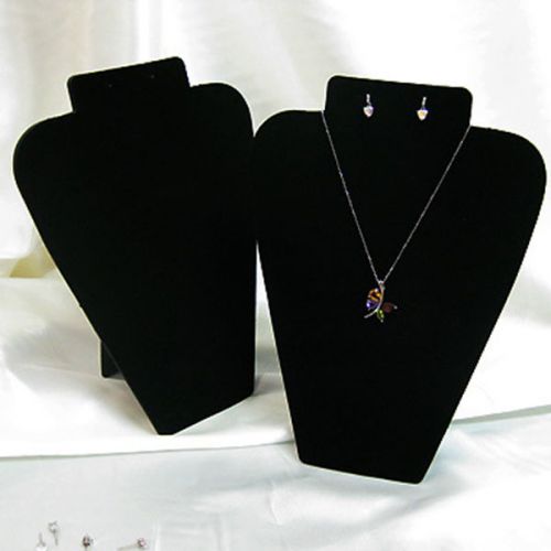 2x Necklace Jewelry Display Stand Choker Folding Board New!