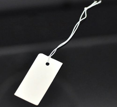 B1012  1000PCs String Jewelry Price Label Paper Pricing Tags 9cm(3-1/2&#034;)