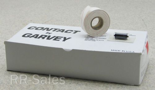 20 pc Contact By Garvey FX2512 Blank White X Price Gun Labels 1200 Tags Per Roll