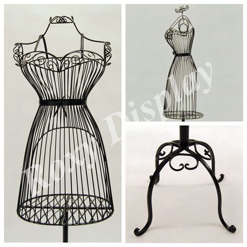 Female Metal Wire Form with Antique Metal Base #TY-XY140075B