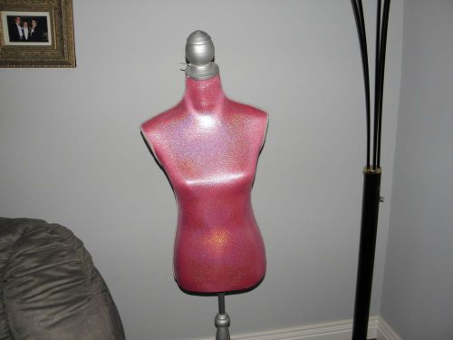 Pink Mannequin Dress Form