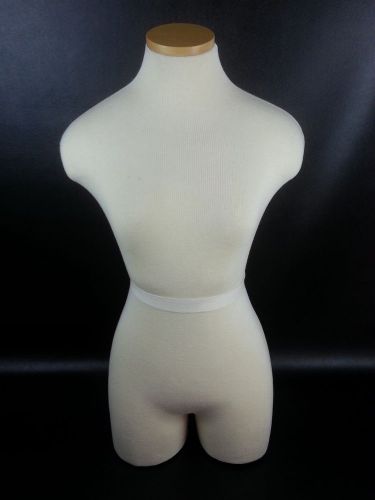 Hanging Femal Dress Form Mannequin Jersey Suit Sewing Seanstress W/ Polyurethane