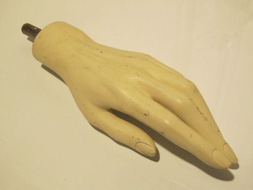 Mannequin hand woman&#039;s left vintage manakin manikin