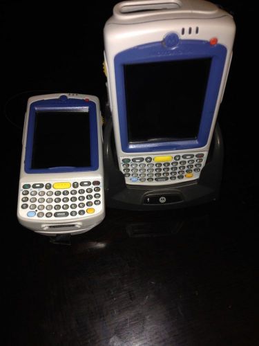 Lot of 2 USED Motorola  MC75A0-H80SWQQA9WR Mobile Computer - Barcode Scanner.