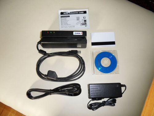 Smallest msr9 encoder magnetic card hi-co reader writer works w/ msr206 msr905 for sale