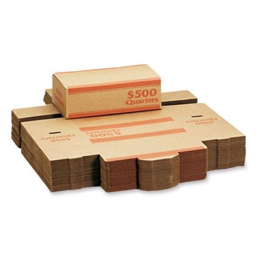 MMF Industries Corrugated Cardboard Coin Transport Box, Lock, - MMF240142516