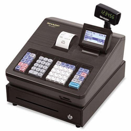 Sharp XE-A207 Cash Register, 2500 LookUps, 99 Dept, 25 Clerk (SHRXEA207)