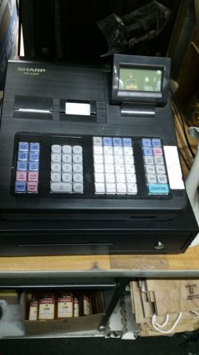 Sharp XE-A507 Cash Register With Scanner &amp; Price Pole Display