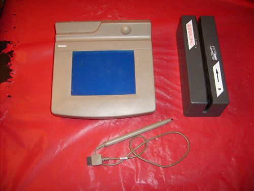 NCR Signature Capture Terminal Class 5991 0402 and CheckMate Check Reader CMR431