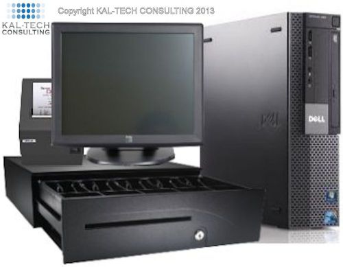 Tcby pos system - dell cpu w/dual core processor - 3gb ram for sale