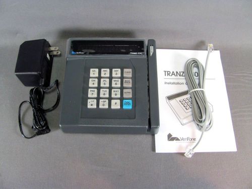 Verifone tranz 330 credit card reader p005-113-16 - new for sale