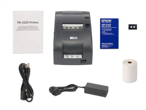 Epson TM-220B Auto-Cut Impact Printer