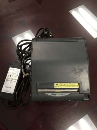 Star TSP800 Point of Sale Thermal Printer w/ AC adapter