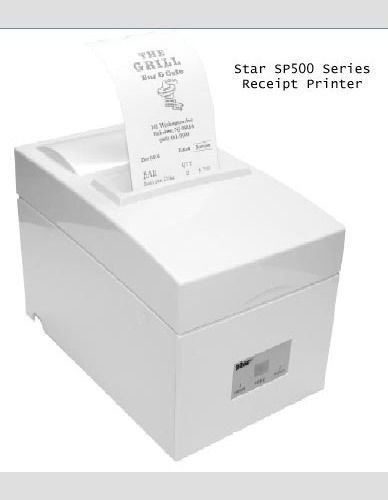Star Sp512 Md Dot Matrix Receipt Printer Serial