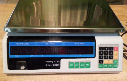 Electronic digital price calculating produce/deli/market/ scale for sale