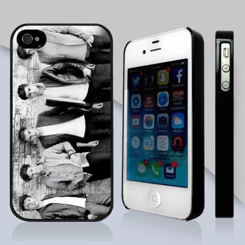 Case - White Black 1D One Direction Boys Band Awesome - iPhone and Samsung