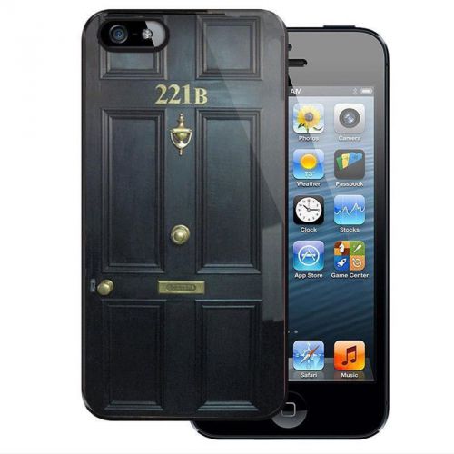 Case - Door Sherlock Holmes 221B Logo Movie Detective Epic - iPhone and Samsung