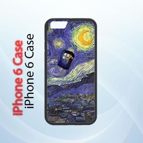 iPhone and Samsung Case - Who Starry Night Tardis Van Gogh