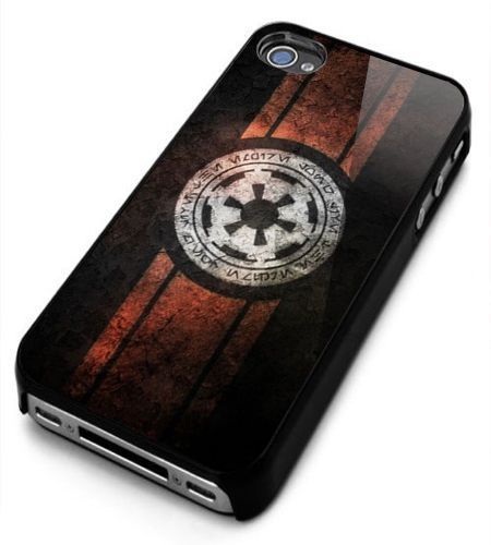 Metal Gray Star Wars Imperial Logo iPhone 5c 5s 5 4 4s 6 6plus case