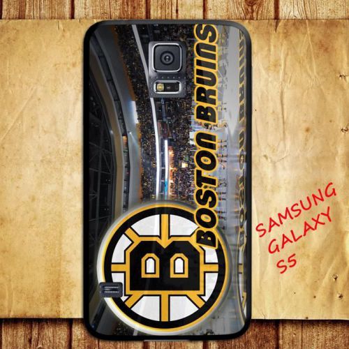 iPhone and Samsung Case - Hocky Team Boston Bruins Logo - Cover