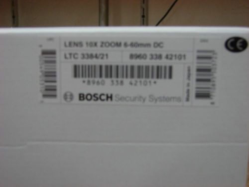 Bosch 3384/21  series DC-iris Zoom Lense NEW in box !!!!!! L@@K
