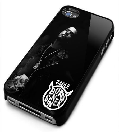 J.cole Born Sinner Logo iPhone Case 5c 5s 5 4 4s 6 6 plus Cover