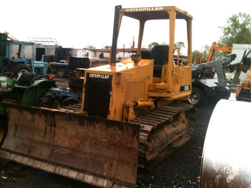 1989 D3C CATERPILLAR BULL DOZER W/ 6 WAY BLADE