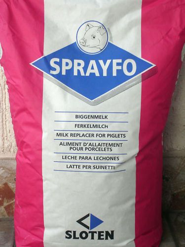 Sprayfo ferkelmilch 10 kg milchpulver porc milch milchaustauscher ersatzmilch for sale