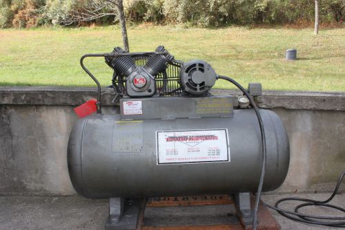 Dayton speedaire air compressor model # 3z785 2 cylinder 1 stage 3 ph for sale