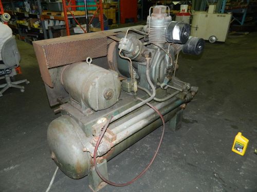 Ingersoll-rand 10 hp reciprocating air compressor, mod: 10t, type 30, 460v used for sale