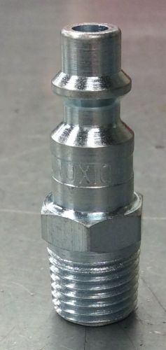 1/4&#034; npt pneumatic air compressor hose male quick connect fitting coupler plug for sale