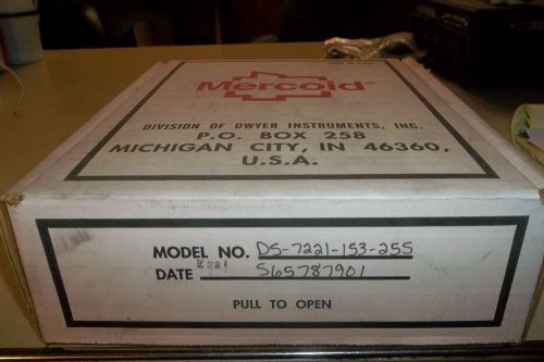New in the box mercoid pressure switch ds-7221-153-25s for sale