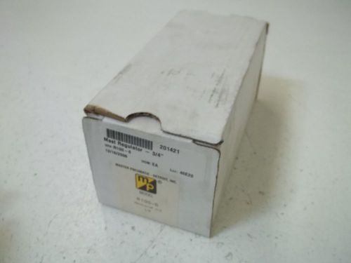 Master pneumatic-detroit, inc. r100-6 3/4&#034; regulator *new in a box* for sale