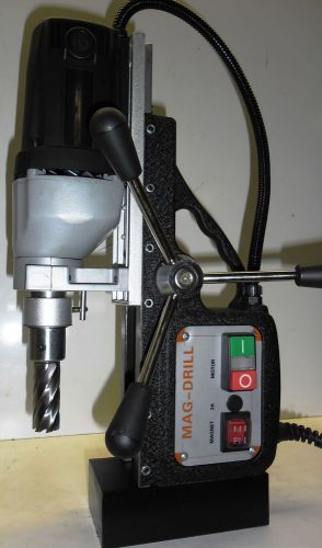 Bluerock ® magnetic drill model brm-35/b black w/ 2&#034; annular cutter set mag set for sale